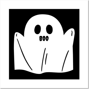 Cute Ghost Boo Posters and Art